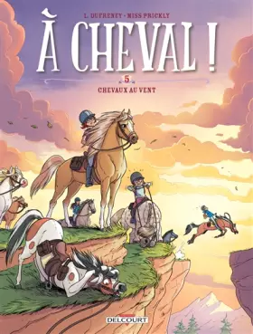 Couverture du produit · À cheval ! T05: Chevaux au vent