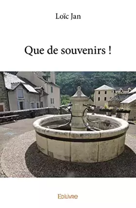 Couverture du produit · Que de souvenirs !
