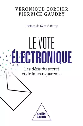 Couverture du produit · Le Vote électronique