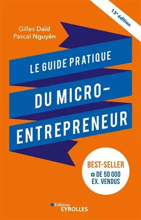 Couverture du produit · Le guide pratique du micro-entrepreneur 13e édition