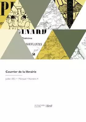 Couverture du produit · Courrier de la librairie