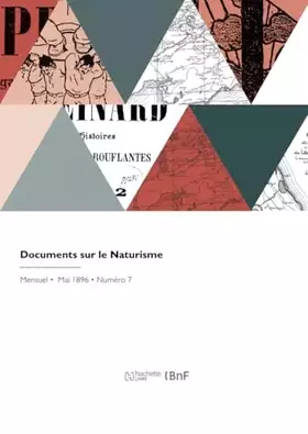 Couverture du produit · Documents sur le Naturisme