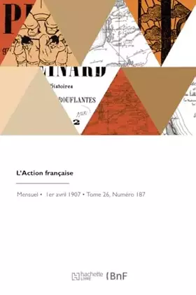 Couverture du produit · L'Action française
