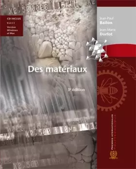 Couverture du produit · Des matériaux (avec CD-Rom PC), 3e édition