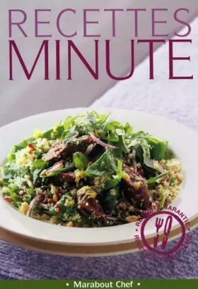 Couverture du produit · Recettes minutes