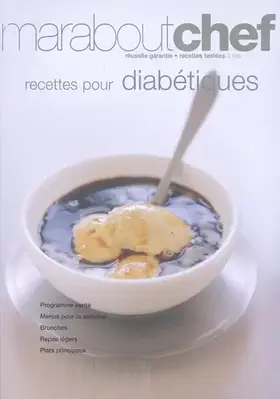 Couverture du produit · Recettes pour diabétiques