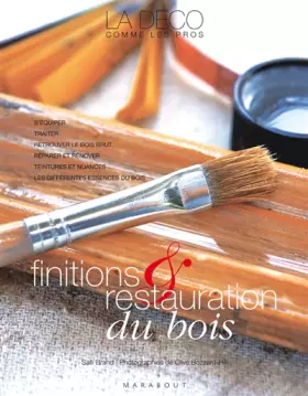 Couverture du produit · Finition et restauration du bois