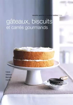 Couverture du produit · Gâteaux, biscuits et carrés gourmands
