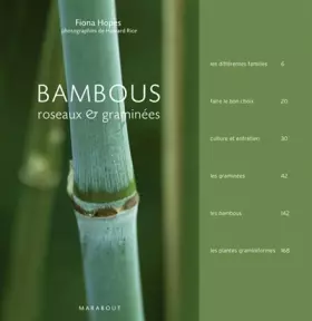 Couverture du produit · Bambous : Roseaux et graminées