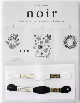 Couverture du produit · Noir : broderie au point de croix et en blackwork