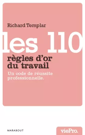 Couverture du produit · 110 règles d'or au travail