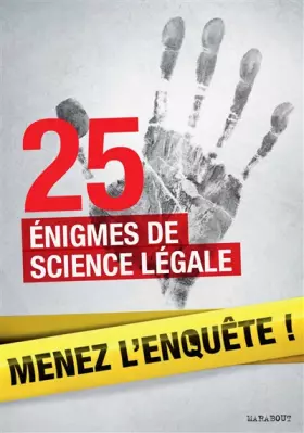 Couverture du produit · 25 énigmes de science légale
