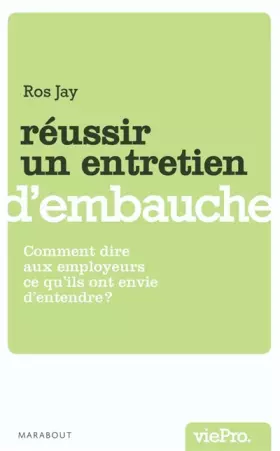 Couverture du produit · Réussir un entretien d'embauche