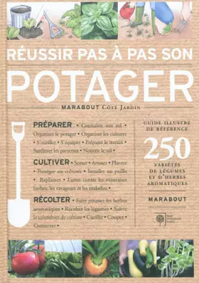 Couverture du produit · REUSSIR PAS A PAS SON POTAGER