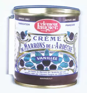 Couverture du produit · Livre forme crème de marrons de l'Ardèche