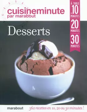 Couverture du produit · CUISINE MINUTE - DESSERTS