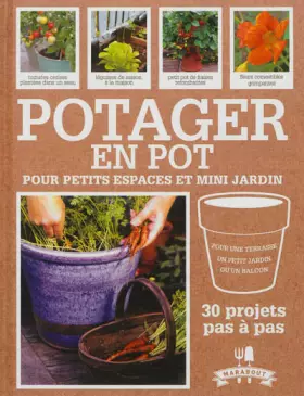 Couverture du produit · POTAGER EN POT POUR PETITS ESPACES MINI JARDI