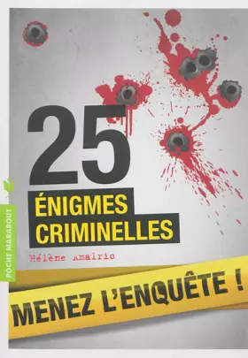 Couverture du produit · 25 énigmes criminelles