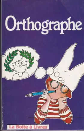Couverture du produit · orthographe