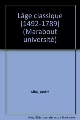 Couverture du produit · L'HISTOIRE T 2 L'AGE CLASSIQUE