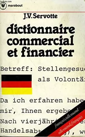 Couverture du produit · Dictionnaire commercial et financier