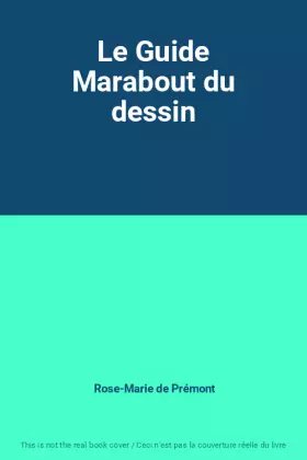Couverture du produit · Le Guide Marabout du dessin