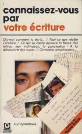 Couverture du produit · Connaissez-vous par votre écriture