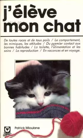 Couverture du produit · J'élève mon chat