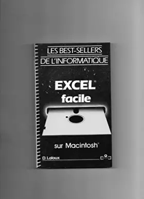 Couverture du produit · Excel facile sur macintosh