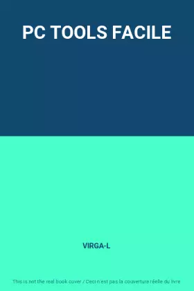 Couverture du produit · PC TOOLS FACILE