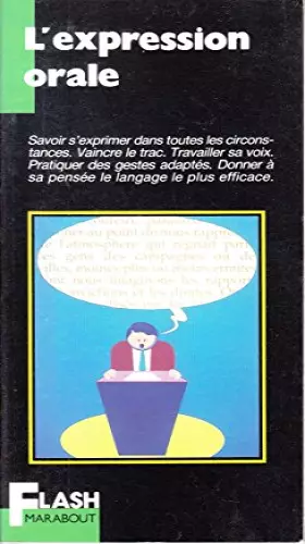 Couverture du produit · L'expression orale