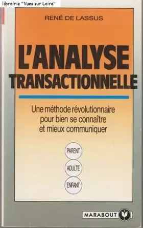 Couverture du produit · L'analyse transactionnelle