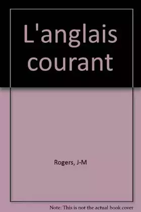 Couverture du produit · L'anglais courant