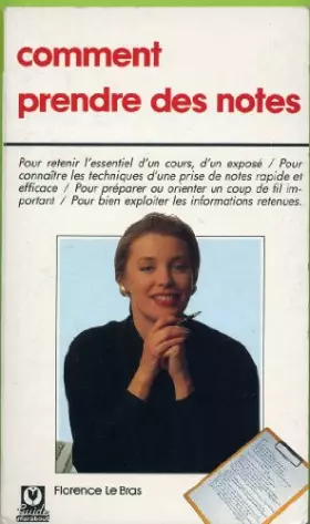 Couverture du produit · Comment prendre des notes