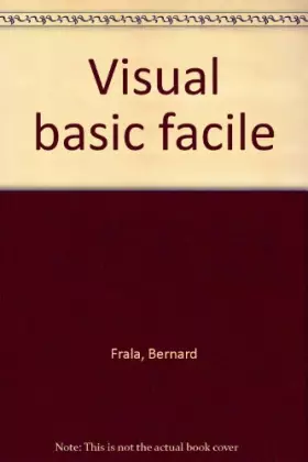 Couverture du produit · VISUAL BASIC FACILE