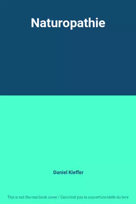 Couverture du produit · Naturopathie