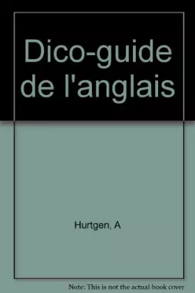 Couverture du produit · Dico-guide de l'anglais