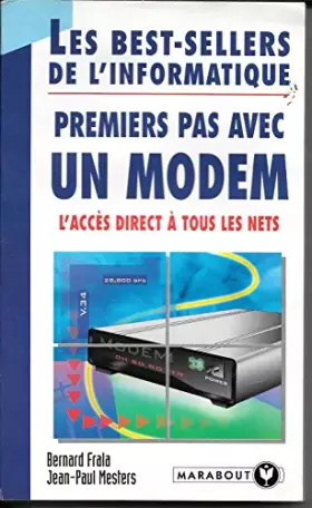 Couverture du produit · Premiers pas avec un modem: L'accès direct à tous les Nets