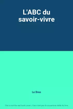 Couverture du produit · L'ABC du savoir-vivre