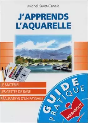 Couverture du produit · J'apprends l'aquarelle
