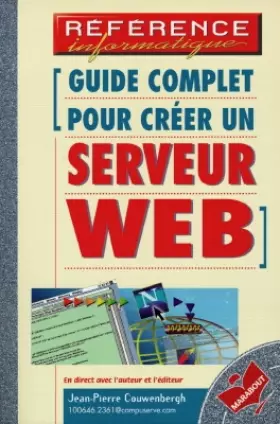 Couverture du produit · Guide complet pour créer un serveur web