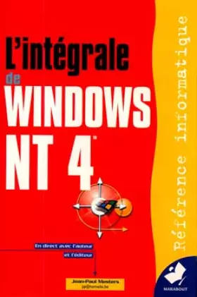 Couverture du produit · L'intégrale de Windows NT 4 Workstation