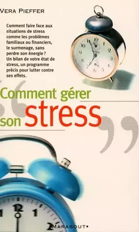 Couverture du produit · Comment gérer son stress