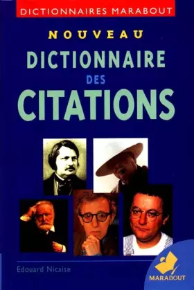 Couverture du produit · Nouveau dictionnaire des citations