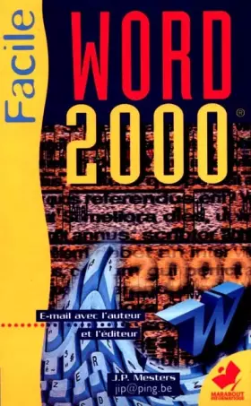 Couverture du produit · Word 2000 facile