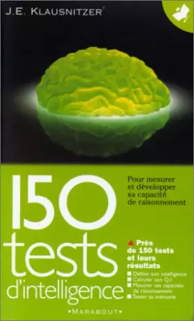 Couverture du produit · 150 tests d'intelligence