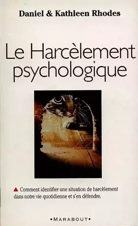 Couverture du produit · Le harcèlement psychologique