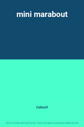 Couverture du produit · mini marabout