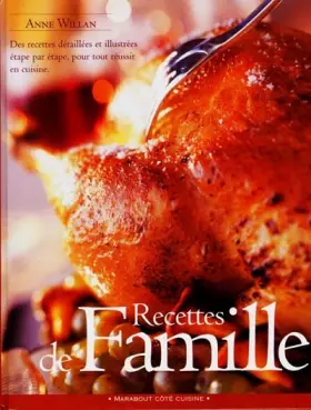 Couverture du produit · Recettes de famille