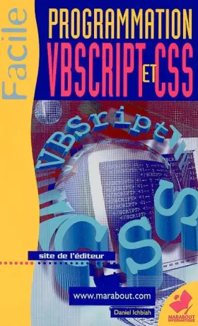 Couverture du produit · Programmation Vbscript Et Css